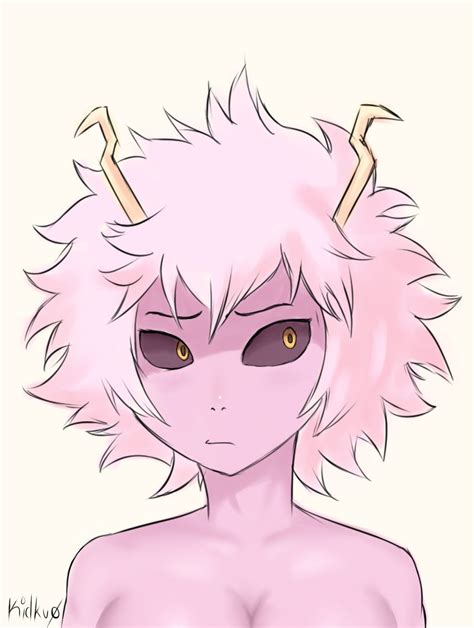 The game is now over. Mina Ashido has won the game. She will now get a special room to test her new slave and the rest of you will leave empty handed. That is all.”. The announcement ended. You felt dread! You were now a slave to this girl now! She had pink skin and pink hair. She wore a white mask and had black eyes with yellow pupils.